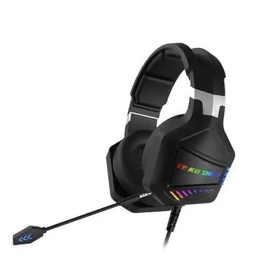 China K902 RGB Cool Lighting Earbud Gaming Headset Noise Cancelling Over Ear Headphones for sale