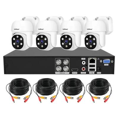 中国 4CH DVR Kit surveillance system IP Camera 2 MP XVR cctv system 販売のため
