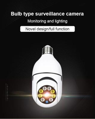 中国 Night Version Motion Detection Camera Security Home 3MP Tuya wireless light bulb camera 販売のため