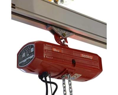 China Heavy Duty Industrial Electric Chain Hoist 4000lbs Single Phase JTHH for sale