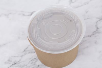 China Disposable Round Fast Food Box Printed Customized Packing Kraft Paper Bowl for sale