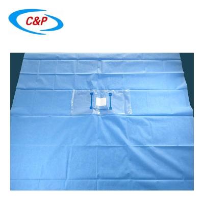 China Medical Hospital Operate Use Sterile Surgical Eye Ophthalmic Drapes With Pouch for sale