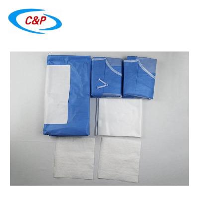 China Surgical Operating Kit SMS Waterproof Sterile Caesarean Section Pack for sale