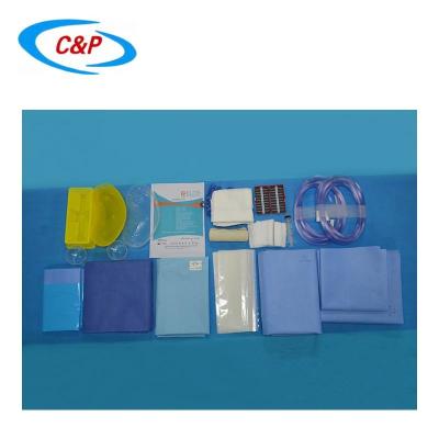 Chine CE ISO13485 Certifié Bleu Pack chirurgicale orthopédique jetable avec fournitures stériles à vendre
