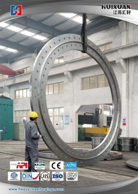 China A105 Forged Steel Flanges ASTM Standard Dimensional Stable for sale