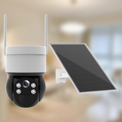 China 360 View Pan Tilt 4MP Color Night Vision LTE Outdoor Camera for sale