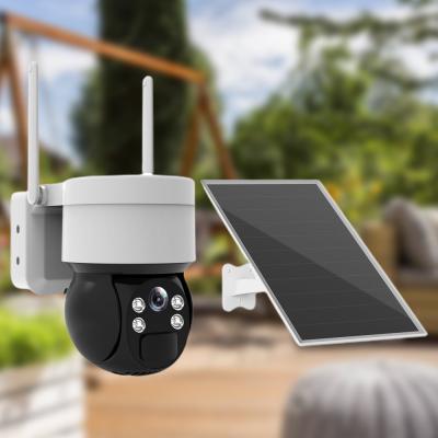 China 2K Battery AI Human Detection Solar WiFi Camera for sale