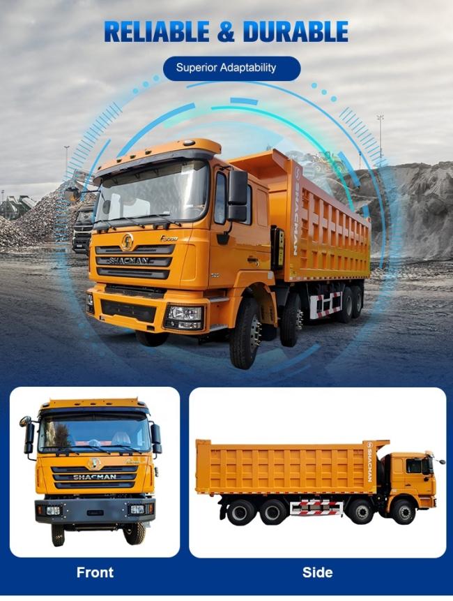 SHACMAN F3000 Dump Truck operational view