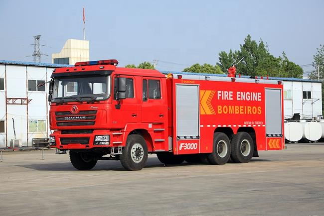 Fire truck pump compartment