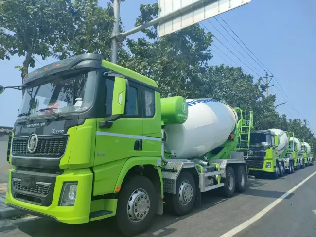 Promotionconcrete Machinery Product 10m3 Concrete Mixer Truck Price for Sale Shacman Truck