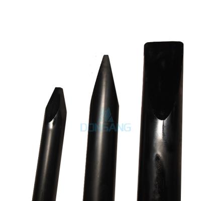 China Excavator 75mm Wedge Chisel Hydraulic Breaker Spare Parts 55-58 HRC Suitable Mini Hydrulic Rock Hammer DS8C for sale