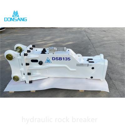 China Box Type Hydraulic Rock Breaker For Demolition Construction Of Rock Crushing Houses DSB165 For 20 Ton Excavator à venda