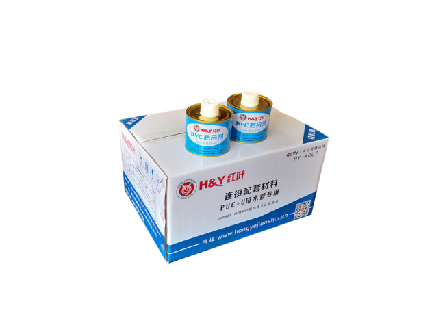 Standard export packaging for adhesive products