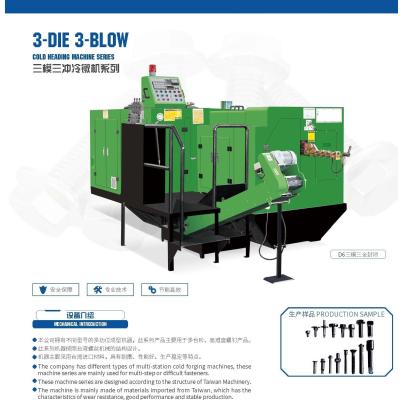 China 3 Die 3 Blow Bolt Forging Machine Screw Making Machine Nail Making Machine Cold Heading Machine for sale