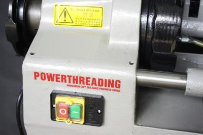Chine Tuyau d'acier manuel BSPT filetant le threader électrique de tuyau de capacité de la machine 2Inch pour l'usage industriel à vendre