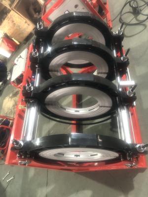 中国 250mm 400mmのPEのHDPEの車輪が付いているプラスチック管の溶接機 販売のため
