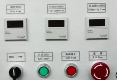 China Máquinas de testes do à prova de água de IPX5 IPX6 para peças de automóvel das lâmpadas à venda