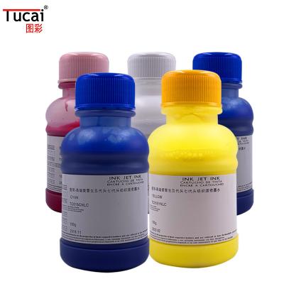 China CMYK Textile Ink Textile DTG Ink For T - Shirt Cotton Printing 100ML for sale