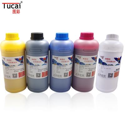 China 1000ML DTG Ink Textile Pigment Ink For T-Shirt Cotton Printing  For Epson L800 L805 L1800 for sale