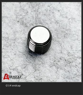 China G1/4 Stainless Steel ENDCAP Quick Connect Air Fittings for sale