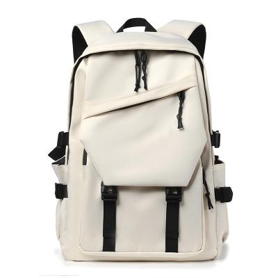 China Unisex Nylon School Bags Backpack Zipper Closure With 2 Inner Pockets for sale