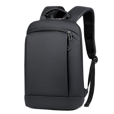 中国 15.6inch black no logo unique laptop backpack EVA padded back 販売のため