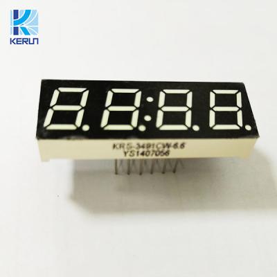 China 0.39 Inch 7 Segment Clock LED Display 4 Digit For Digital Indicator for sale