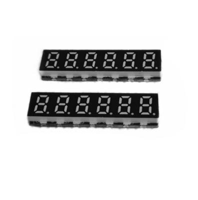 China 0.2in Low Profile SMD LED 6 Digit Seven Segment Display for sale