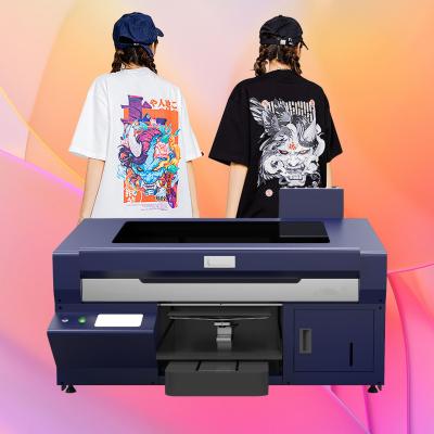China DTG Direct A3 size Print T Shirt Machine With Power Plotter 7with  EPSON I3200*2 for t-shirts, polos, and other garments for sale