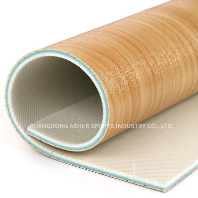 China Wear Resistant Floor PVC Sheet Flooring Waterproof Indoor Recycled for sale