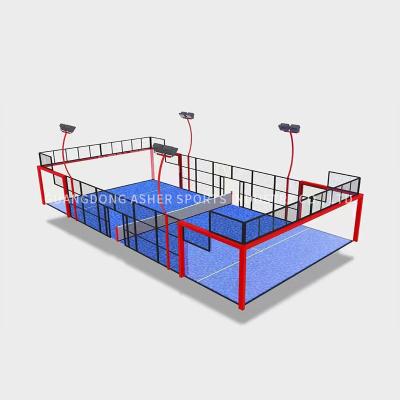 China LED Visible Padel Tennis Courts Professional Weatherproof for Ball for sale