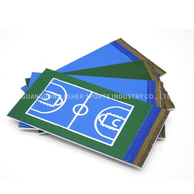 China Smooth Surface Acrylic Sports Flooring Colorful Tennis Court Use for sale