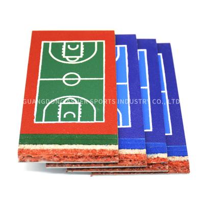 China Shock Absorbing Acrylic Synthetic Flooring , Anti Slip Tennis Court Floor Material for sale