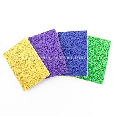 China Shock Proof EPDM Floor Tiles Recycled Customized Colored Surface for sale