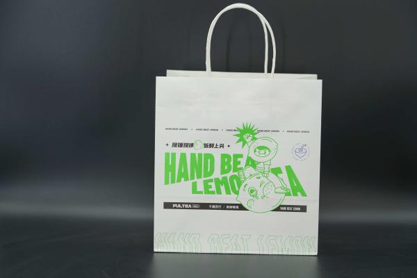 Quality Lightweight Custom Paper Shopping Bags Biodegradable Printed Kraft Bags for sale