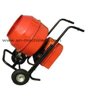 China Building Construction Tools & Machines Epoxy Coated Steel Mini Concrete Mixer 120L for sale