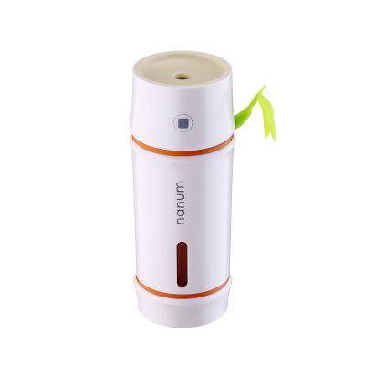 China Rechargeable 35ml/H 400mA Bamboo USB Humidifier 130ml for sale