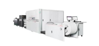 China 540mm Digital Book Newspaper Printing Width 100M/Min POD Inkjet Printer for sale