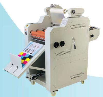 China 340mm A4 Paper Flute Laminator Machine 5m/Min Infrared Heating for sale
