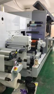 China Anchura ULTRAVIOLETA piezoeléctrica de la impresora de chorro de tinta del DOD de la etiqueta de Digitaces 70M/Min 324m m en venta