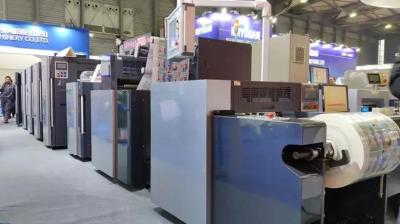 中国 680mm網の幅のラベルの印字機の自動回転式オフセット印刷機械 販売のため