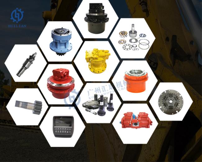 Excavator Parts SK200-8 Hydraulic Swing Motor Assy M5X130 Kobelco YN15V00036F1 Rotary Motor 1
