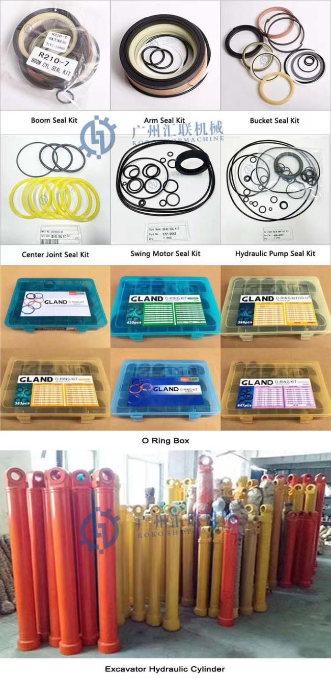 Excavator Arm Cylinder Seal Kit 4407490 4407493 4407491 Bucket Cylinder Oil Seal for EX2500-6 1