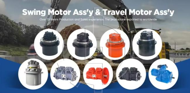 CATEE330D Swing Motor Close-up