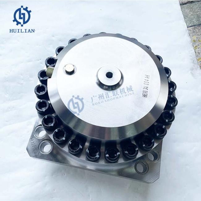 Close-up of Hydraulic Breaker Accumulator Components