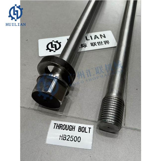 FURUKAWA hydraulic hammer through bolt installation example