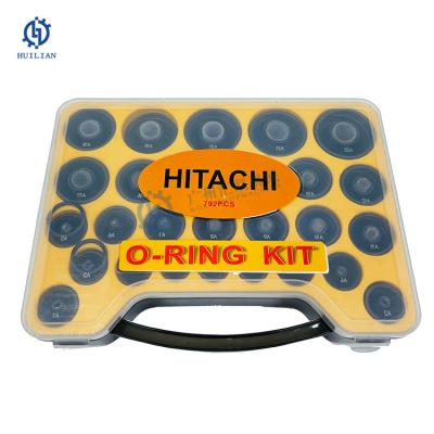 China ZAX Colorful NBR rubber Oring kit for Hitachi Excavator Repair Sealing Tool Box for sale