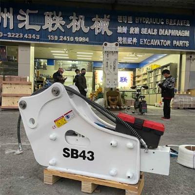 China Soosan SB43 Breaker Side Mounted Hydraulic Hammer With 75mm Chisel Excavator Hydraulic Hammer for sale