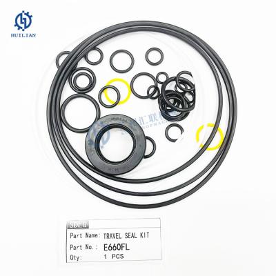 China SDLG E660FL Travel Motor Hydraulic Center Joint control valve swing boom arm bucket adj main pump seal kit for sale