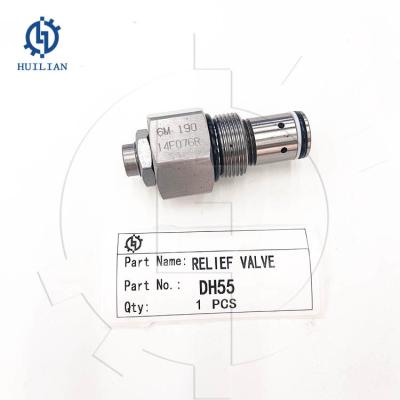 中国 Port Relief Valve Hydraulic Pressure Relief Valve For DH55 DH220-5 DH225-7 DH225-7-9 販売のため